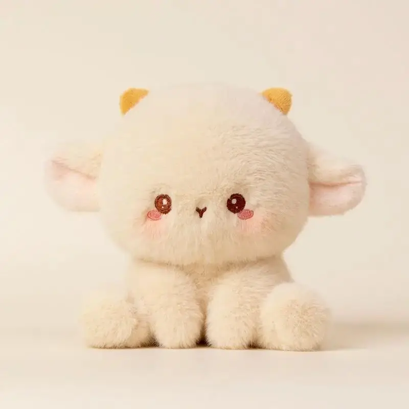 14CM Cute Small Animal Plush Toy Table Decoration Accompany Multi-style Animal Sheep Fox Doll To Send Children\'s Birthday Gifts