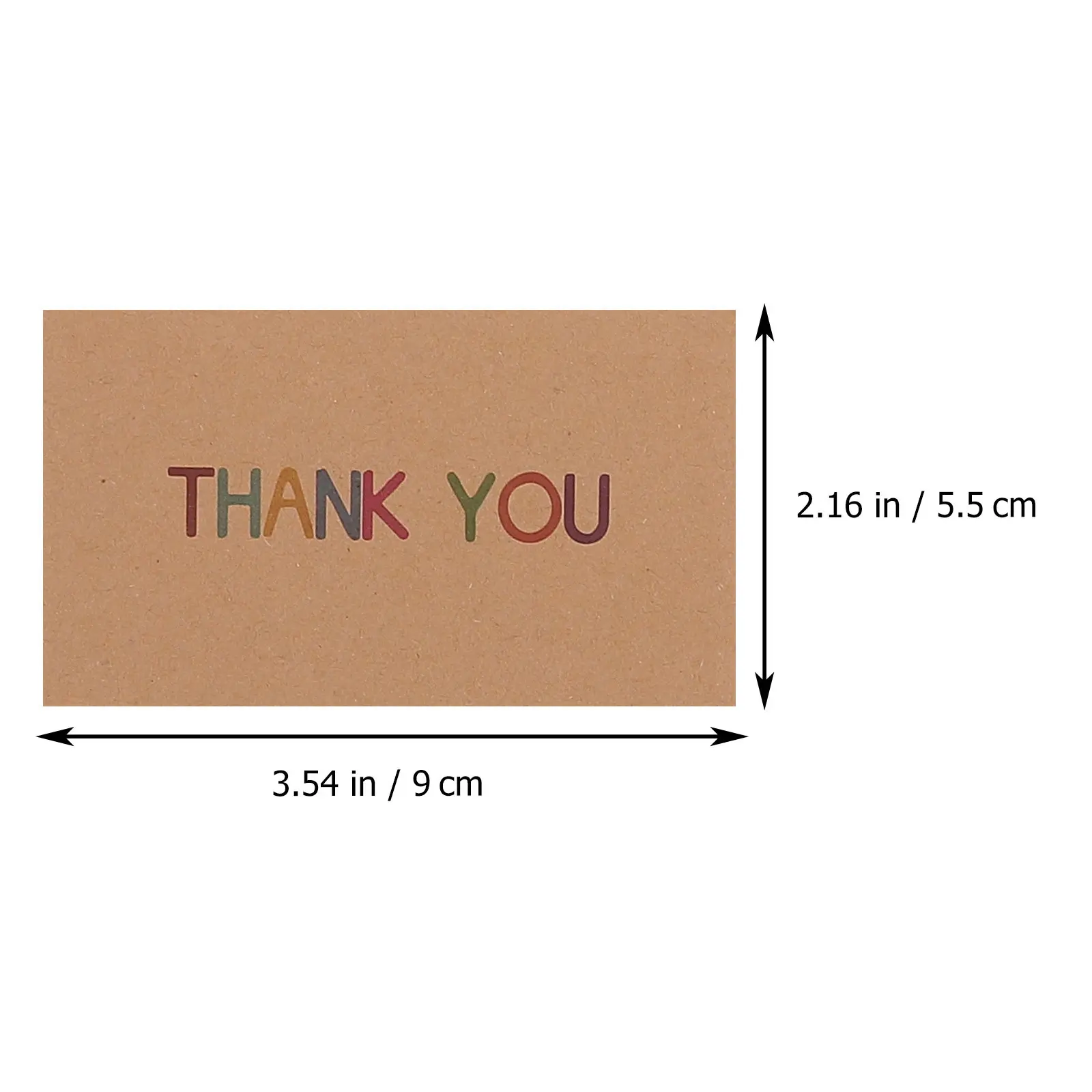150 Pcs Thank You Greeting Cards Small Business Wedding Thank-you Message Thanks DIY