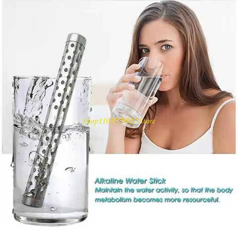 C4DF Alkaline Water Filter Sticks Portable Hydrogen Mineral Purifier Naturally Increases Levels Decreases ORP