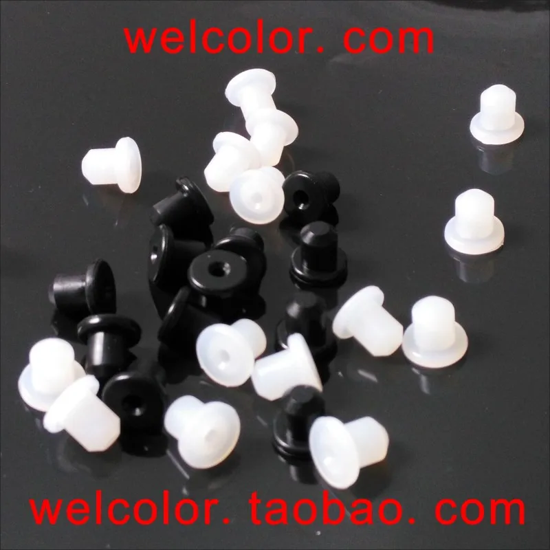 1PCS 6 7 8 9 10 11 12 13 15MM High Temp Solid Silicone Rubber sealing stopper plugs molded glass dropper bottle cap part