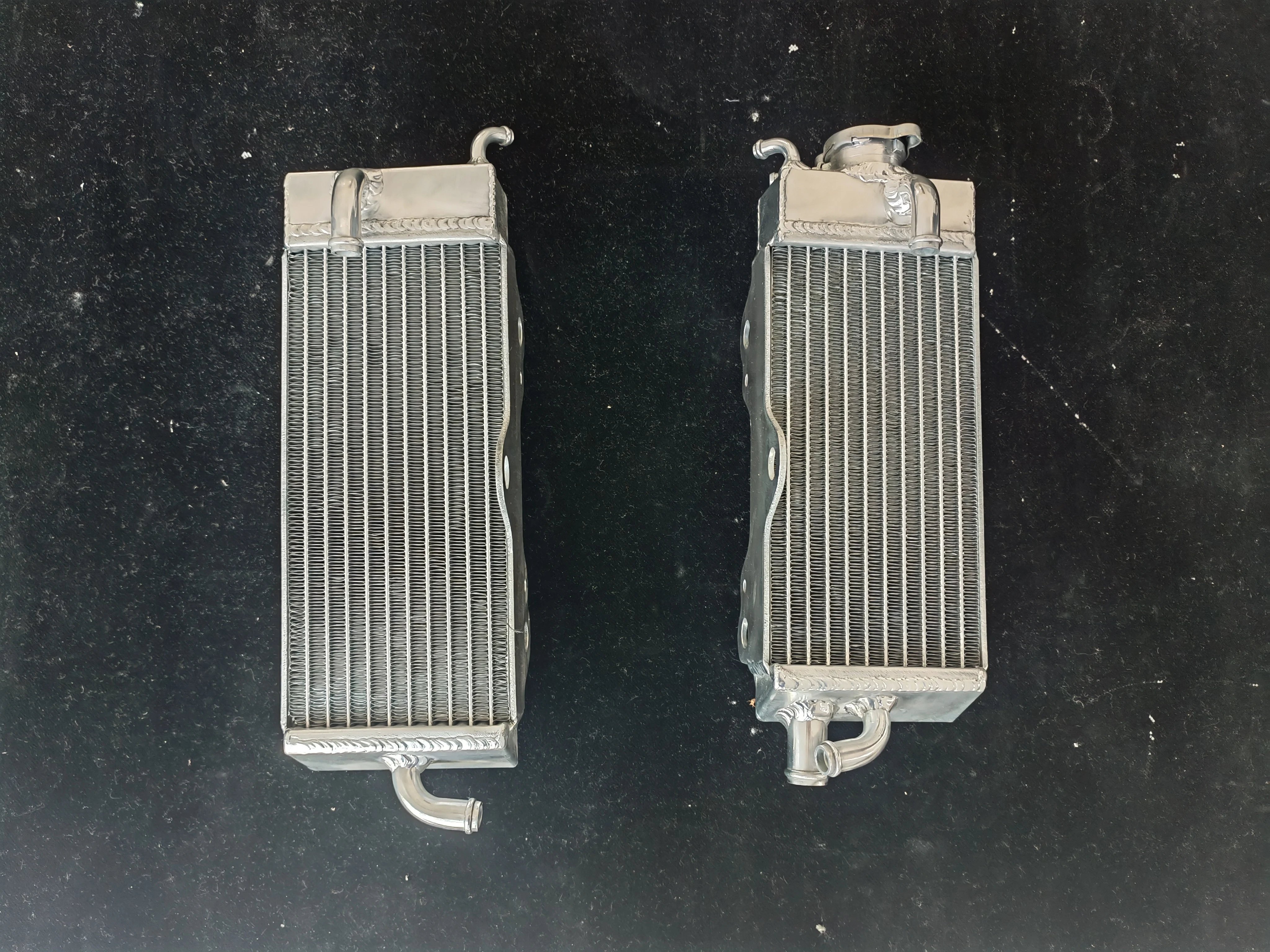 For 1993-1995 Yamaha YZ125 YZ250 YZ 125 250 Aluminum Radiator Cooler Cooling Coolant 1993 1994 1995