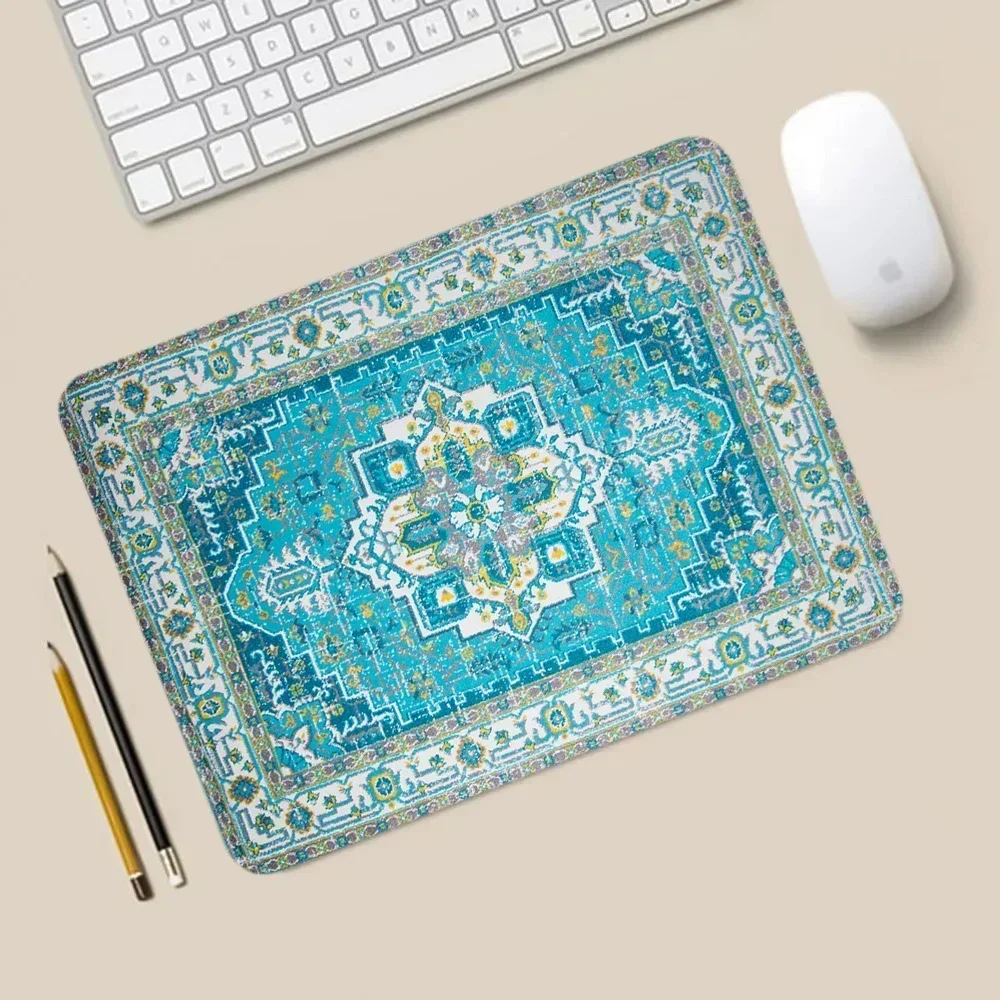 

Persian carpet computer laptop mouse pad, mysterious decorative table pad, washable anti-slip rubber technology, dining table pa