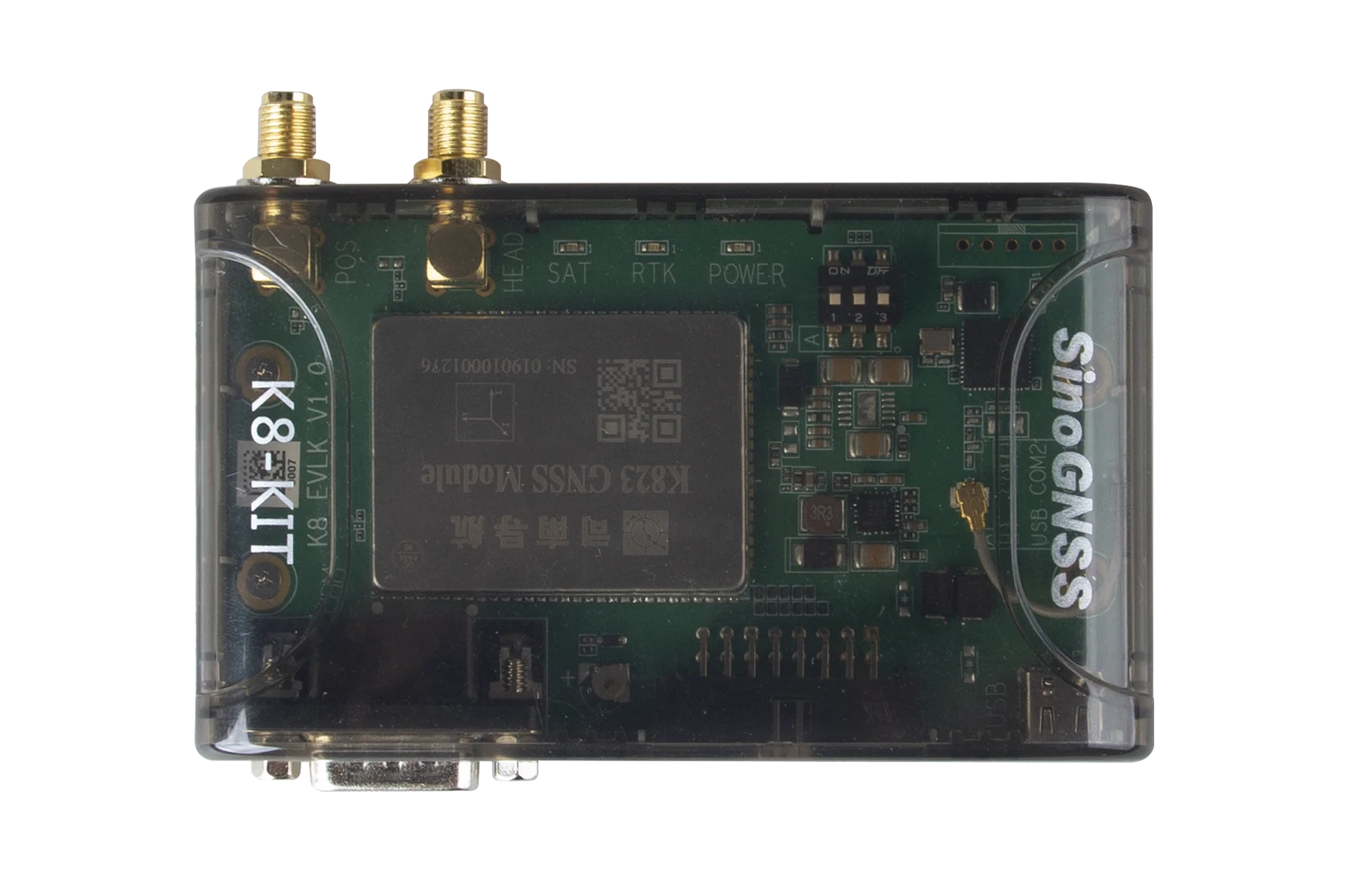 SinoGNSS K823 Evaluation Kit high precision GPS/GNSS module/board with triple-frequency