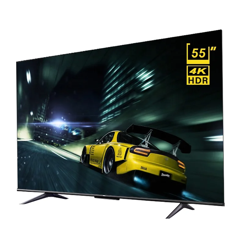 

STLF DZ WJW Advanced 55" Inch Tempered Glass 55'' Frameless Television 4K 2K Smart TV Android Digital Television OEM ODM