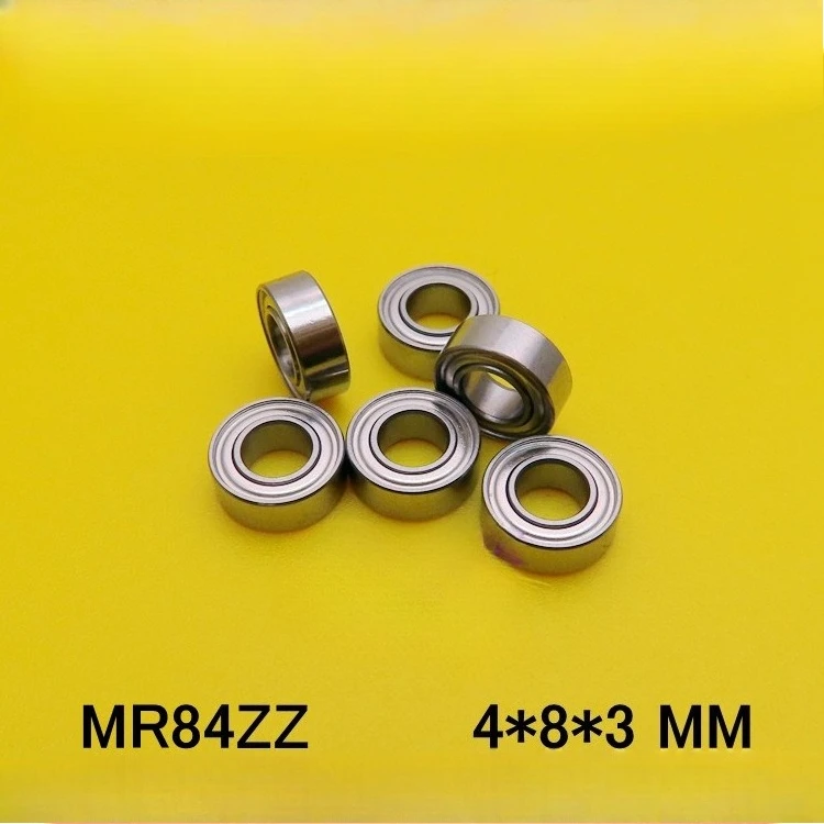 สแตนเลสรุ่นรถแบริ่ง SMR84ZZ MR84ZZ MR84-2RS L-840 WBC4-8 4*8*3 มม.