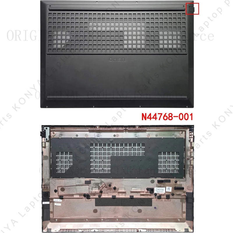 R+  For HP OMEN 16-U WF WD XF XD TPN-C167 C168 C171 C172 Laptop Bottom Base Cover