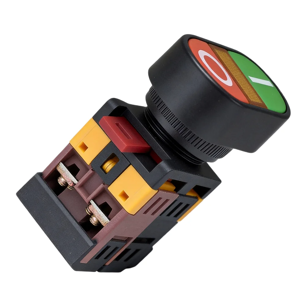 Industrial Control Pushbutton Switch Compact Design IP40 Protection 660V Rated -30 100 C Operating Temperature