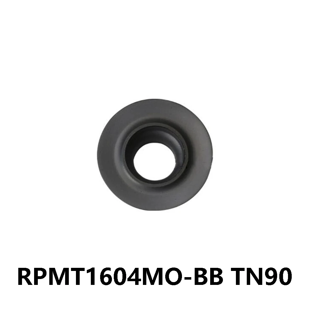 

RPMT 1604 RPMT1604 MO BB RPMT1604MO-BB TN90 Original Carbide Plates CNC Lathe Cutter Turning Tools Machine Inserts Cut Holder