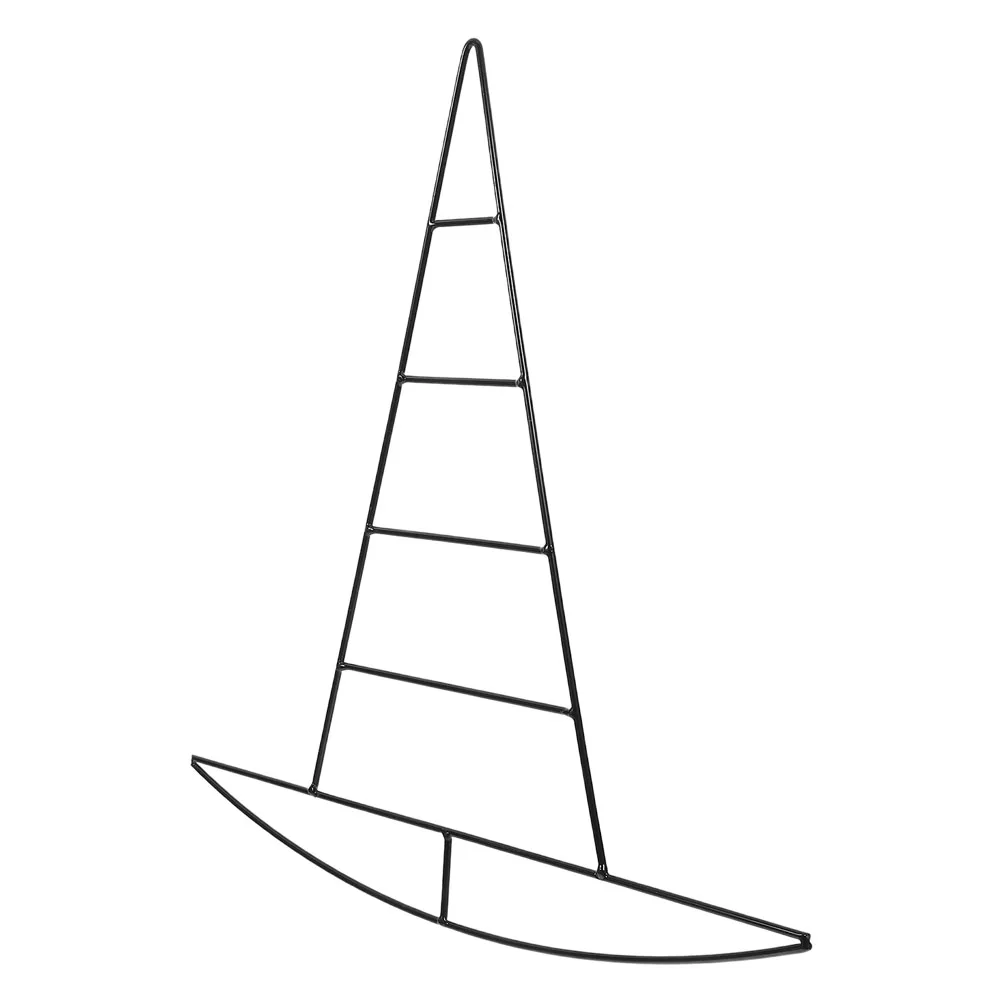 

Witch Hat Iron Ring Metal Wire Wreath Hoops Form Forms Hanging Door Floral Frame