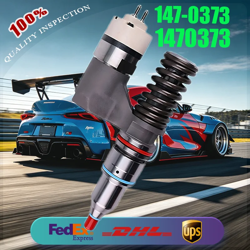 

1PC Common Rail Fuel Injector 147-0373 1470373 Diesel Injector for Caterpillar CAT C12 E345B 365B Excavator