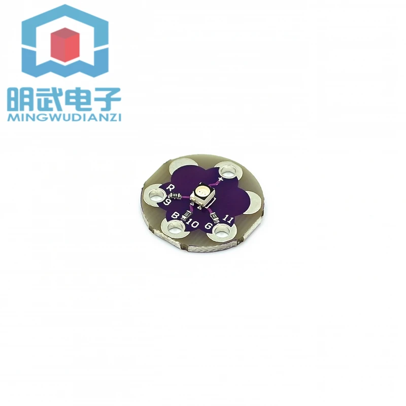 Lilypad series development board 328P 32U4 WS2812 Buzzer TEMT6000 CR2032