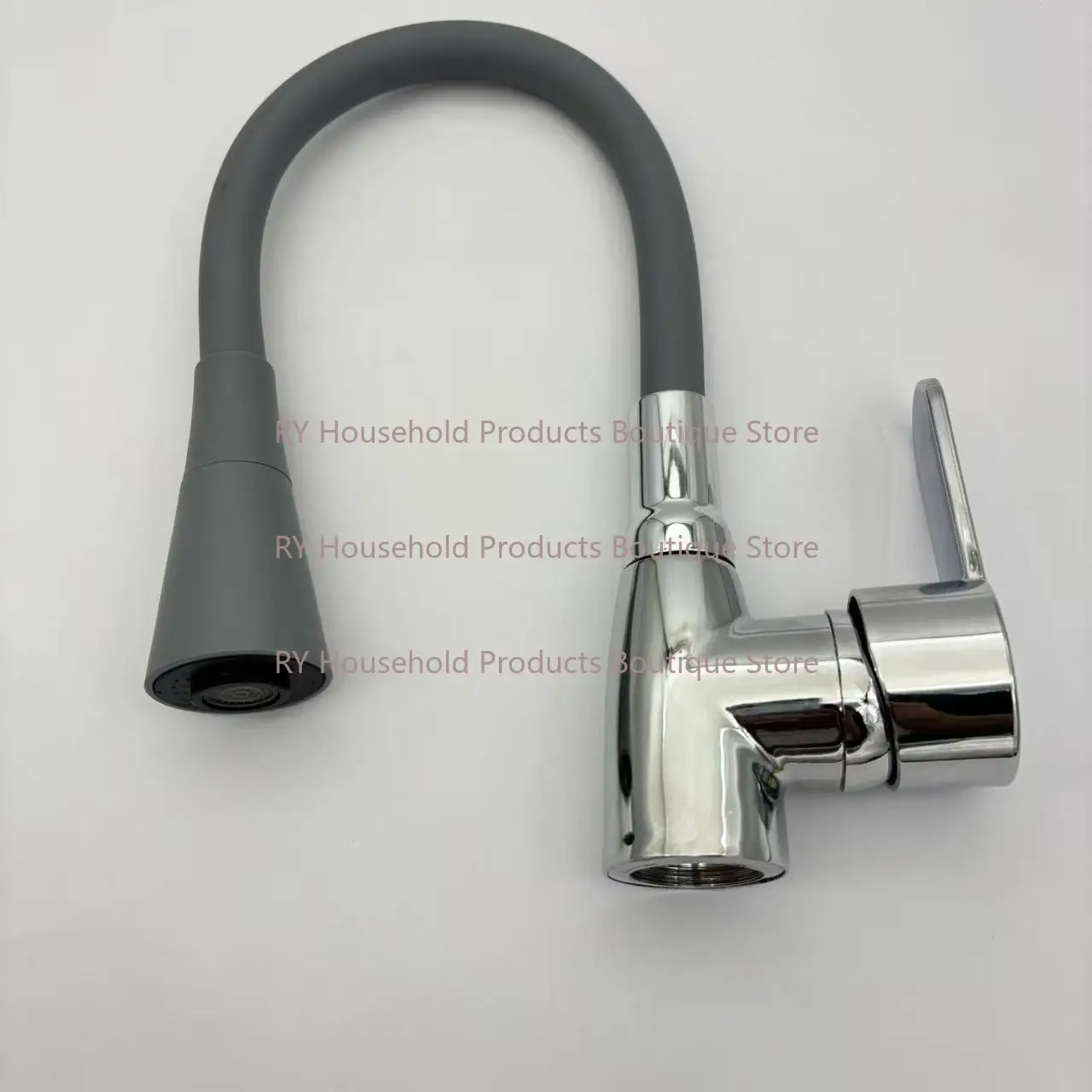 Zinc Alloy Pointed Tee Color Vegetable Basin Hot and Cold Vertical Faucet