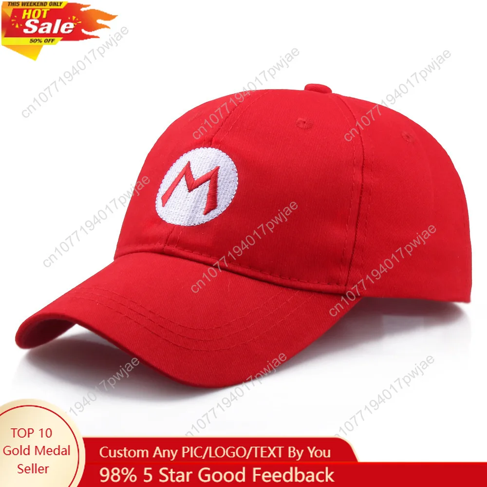 

Cotton Letter M Embroidery Baseball Cap Fashion Women Men Outdoor Sport Sun Hat Adjustable Female Male Hip Hop Trucker Hat