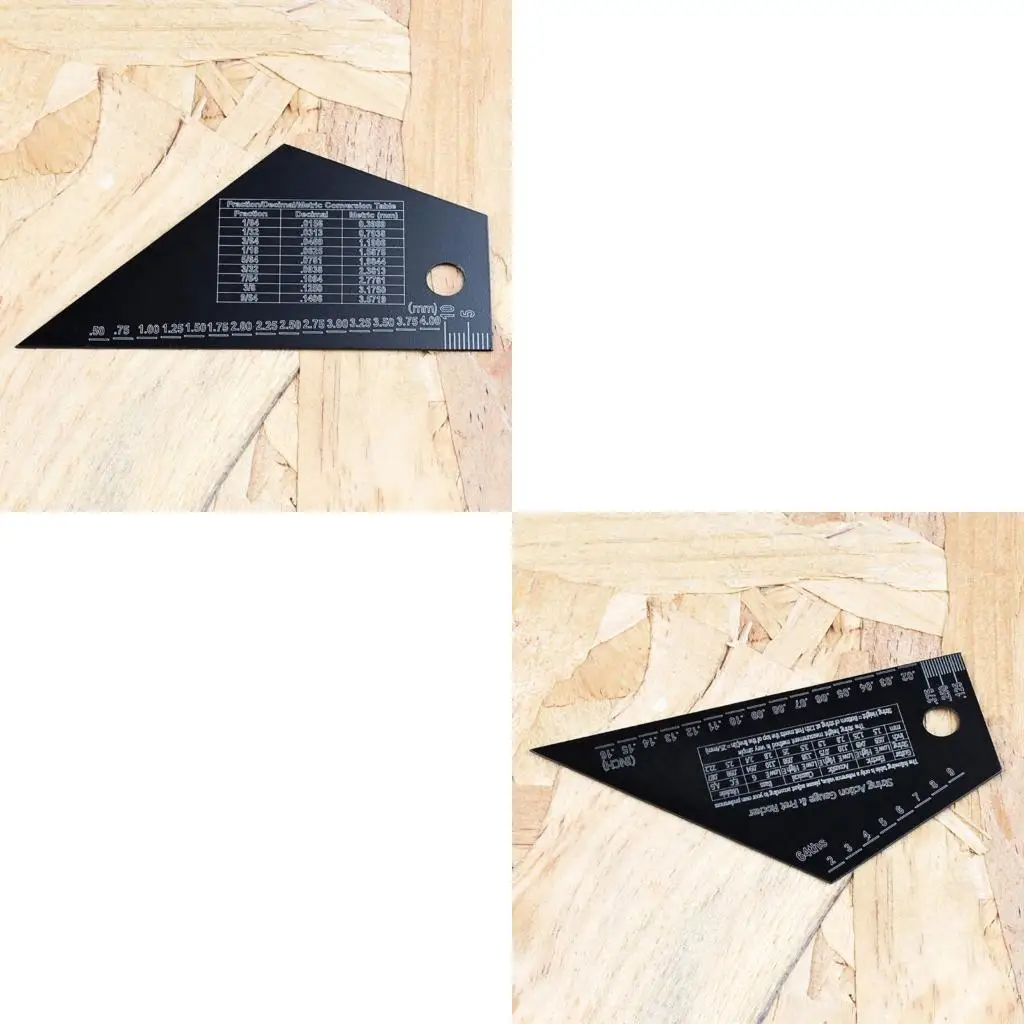 Pxpf Guitar String Height Réguas cordas Ação Ação Tool reparo guitarra para guitarra, ukuleles, banjos, bandolim