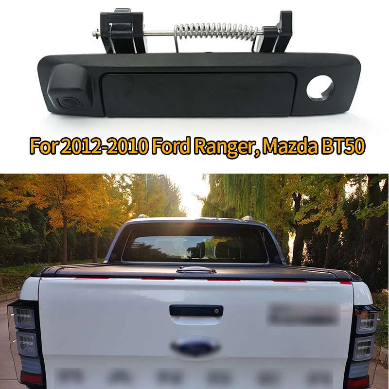 HD Waterproof Car Rear View Trunk Handle Camera For Ford Ranger 2012-2020 Mazda BT50 2012-2020 Vehicle Parking Camera