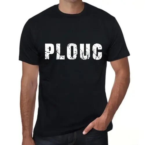 ULTRABASIC Homme Tee-Shirt Plouc Plouc T-Shirt Graphique Éco-Responsable