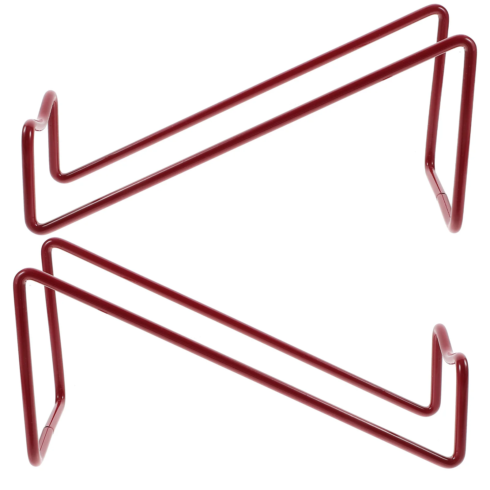 

2 Pcs Restaurant Rack Bottle Holder Vertical Stand Holders Countertop Decorative up Freezer