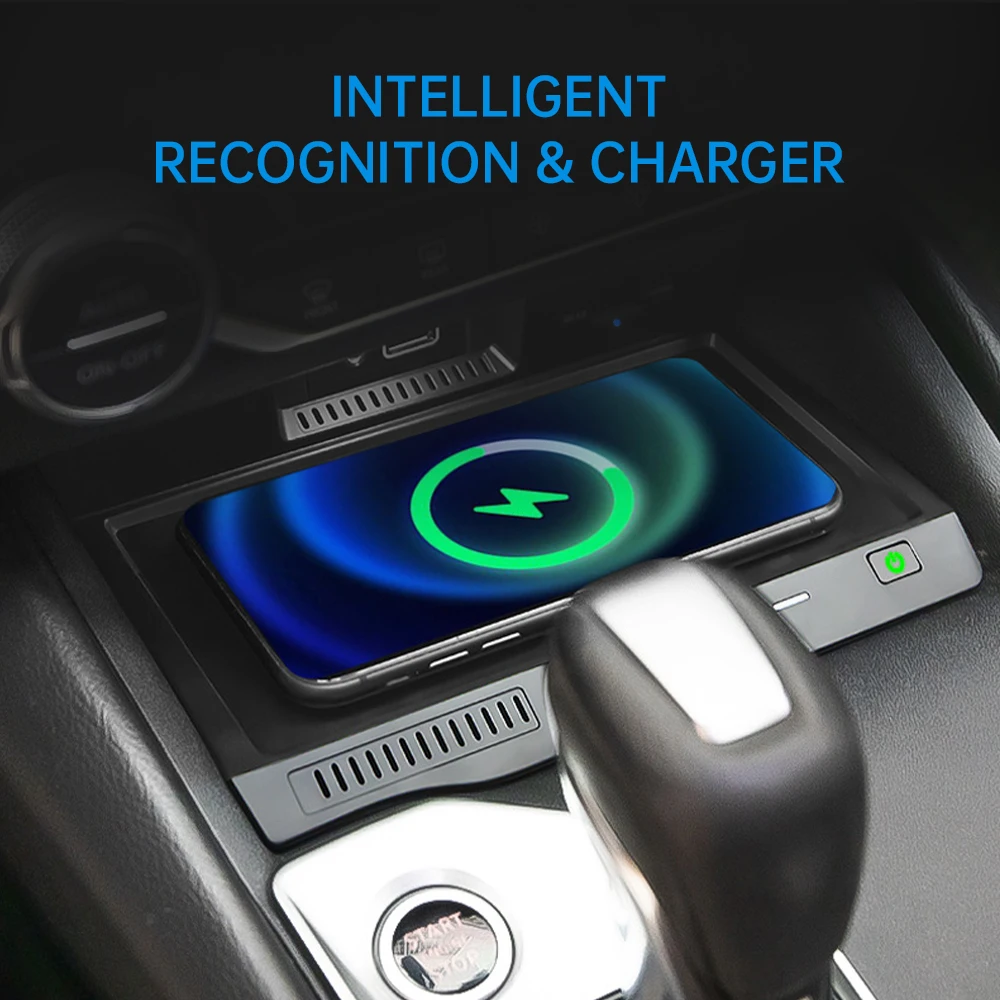 For Nissan Teana J33 Altima L33 2019-2021 Car Wireless Charging Pad 15W Qi Car Mobile Phone Charger Accessories