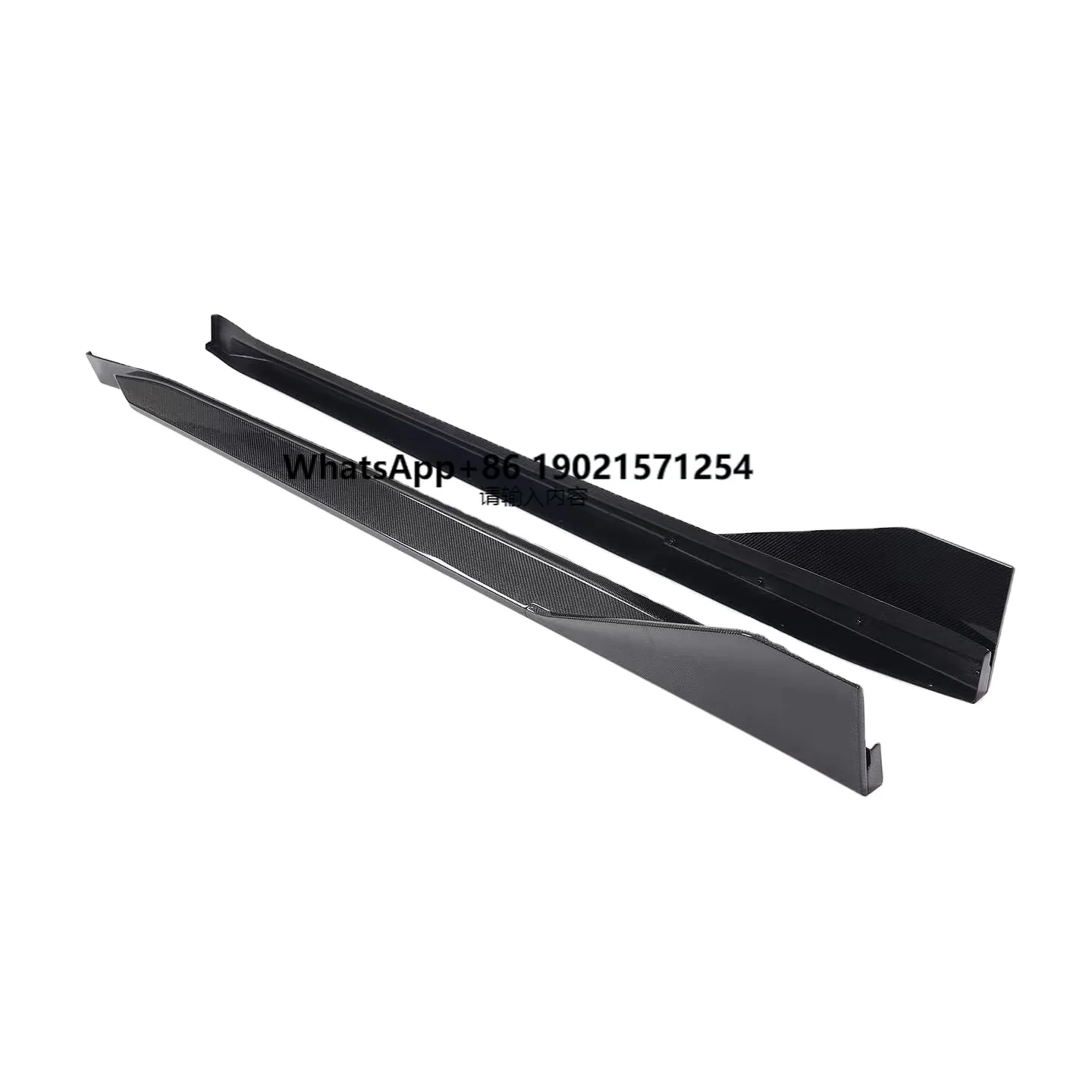 

Dry Carbon Fiber Side Skirt Mp Style for 3 4 Series G80 M3 G82 M4 Side Splitter Extension Car Bumper Side Underboard