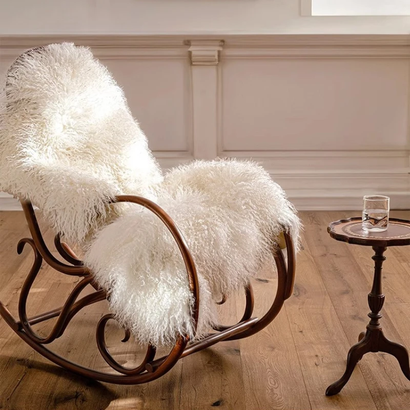 

Whole sheepskin pad Australian fur leather beach sheepskin thermal sofa car seat cushion