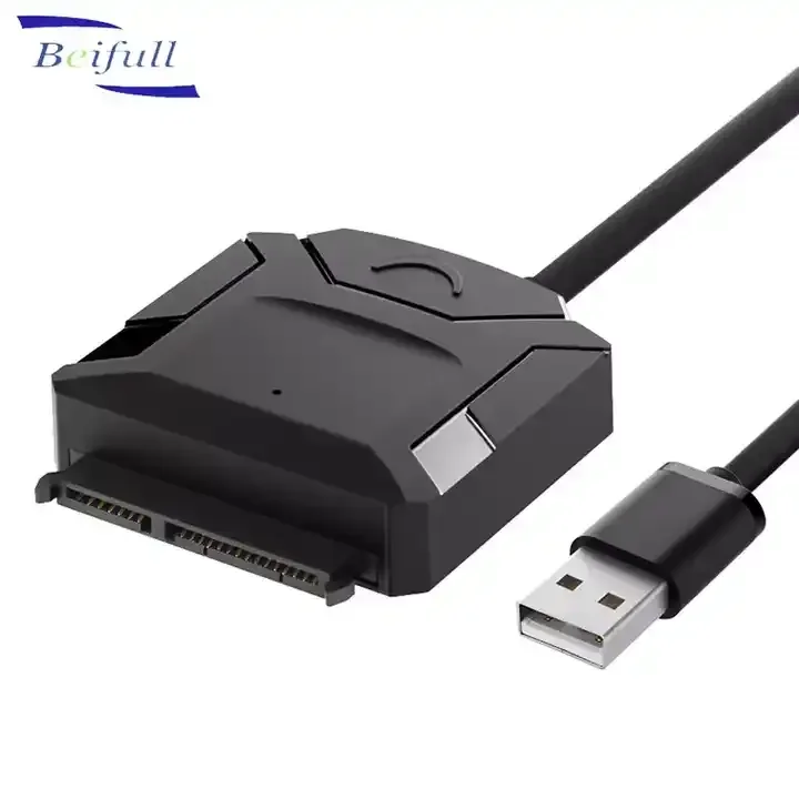 

New USB 2.0/3.0 to SATA Adapter Hard Drive Converter Cable for 2.5" 3.5" HDD SSD