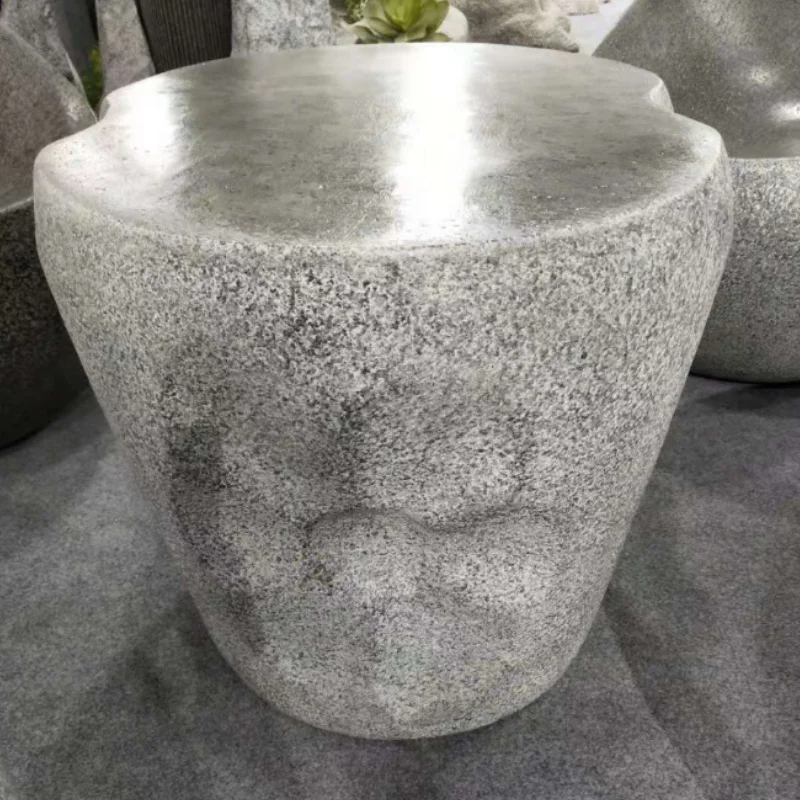 Suministros de jardín Muebles para el hogar Asientos de paisaje interiores al aire libre de fibra de vidrio