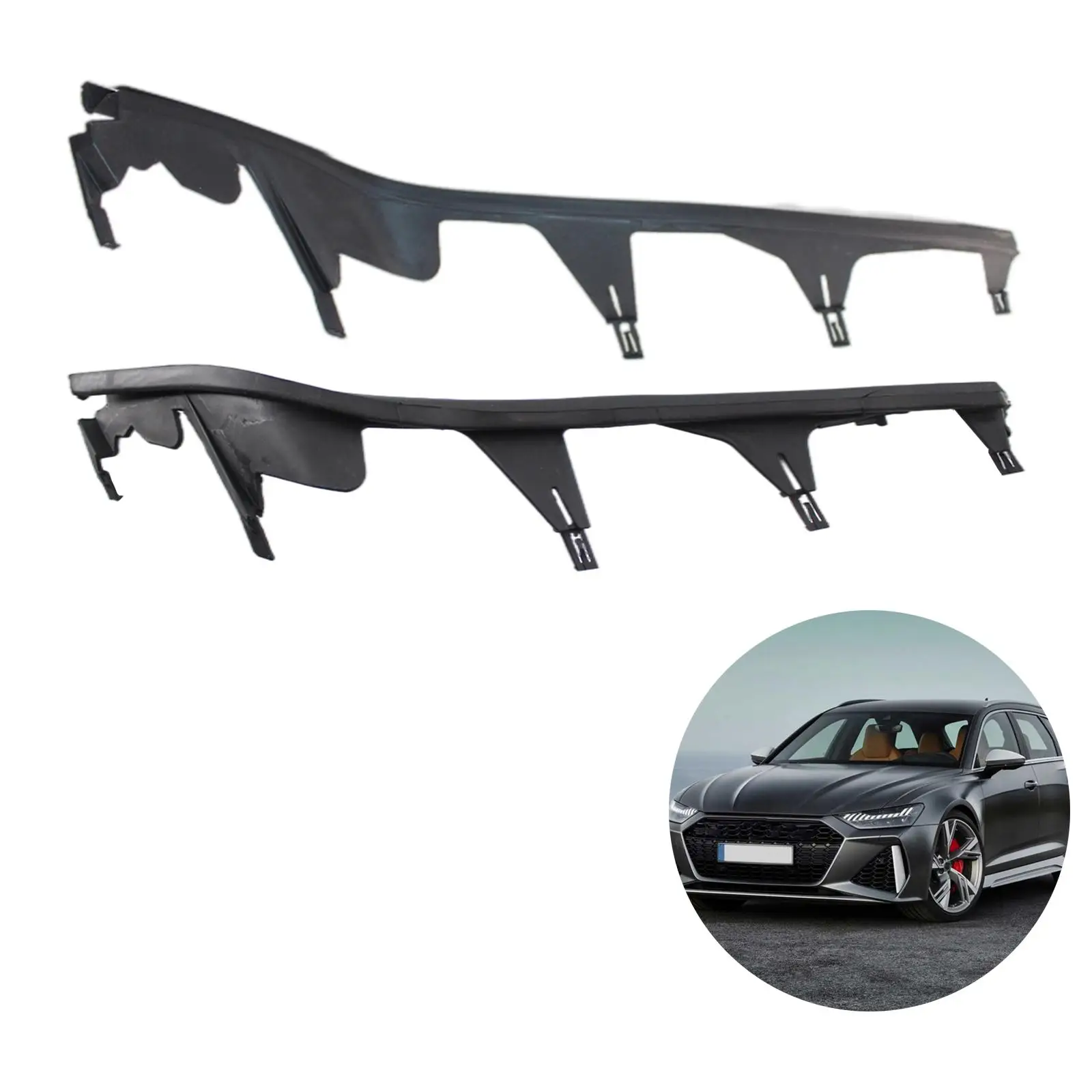 Faixa de cobertura do farol dianteiro do carro 63128384487   para E46 1998-2001 Estável