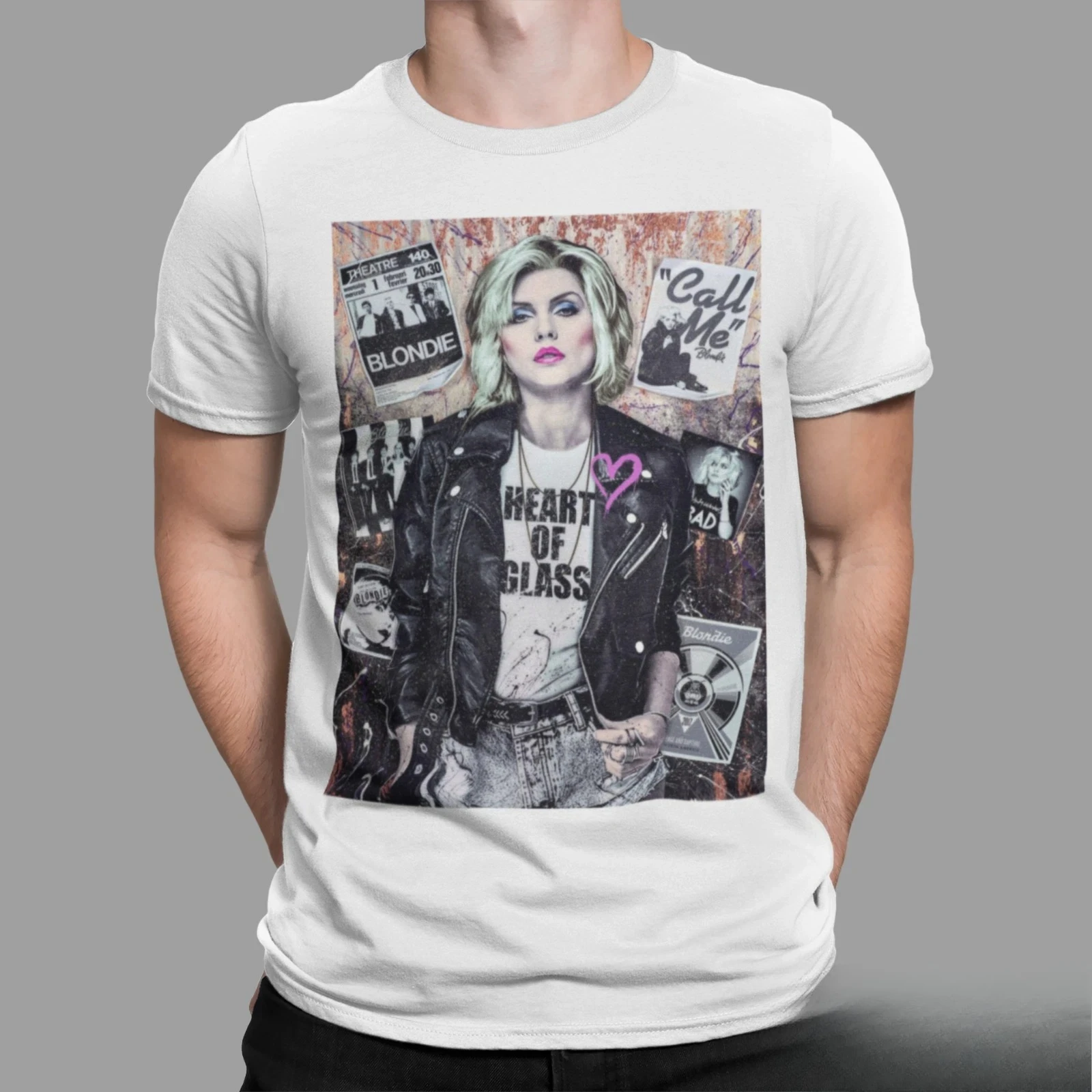 Camiseta Blondie Debbie Harry de los años 80 y 90, camiseta clásica retro con póster japonés de película, camiseta The Same Street para hombres y mujeres
