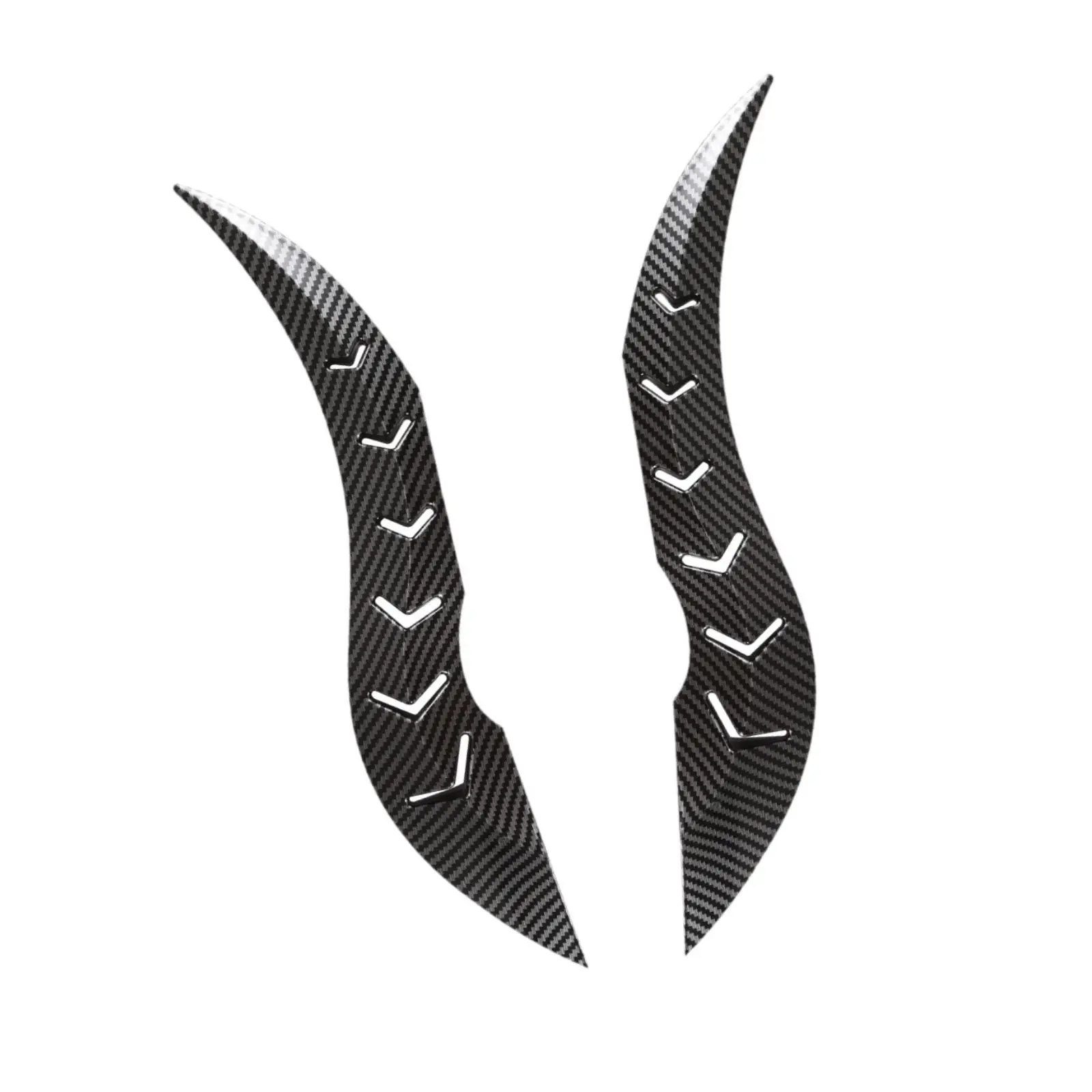 

2 шт. Декоративные наклейки на крышу автомобиля в виде драконьих рогов, украшение для авто, внешний декор