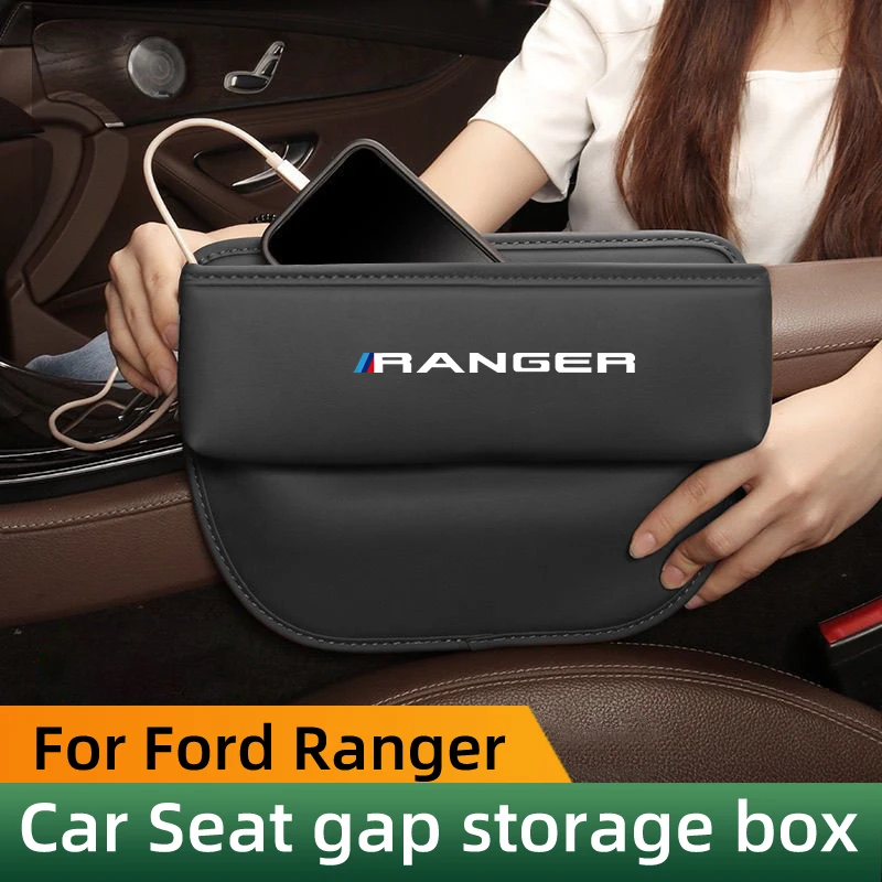 

Car Seat Clip Gap Storage Box For Ford Ranger Auto Seat Gap Storage Box Car Seat Leak proof Gap Clamp Cup Holder