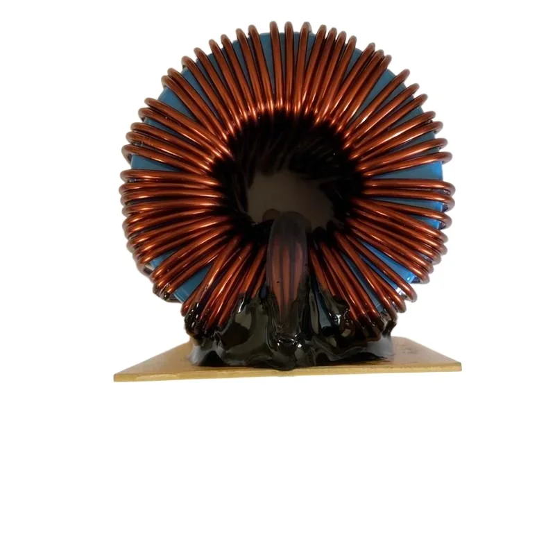 

Silicon ferromagnetic powder core inductor 100uH~ 500uH~ 1mH filter inductor 30A~ 50A~ 100A with base