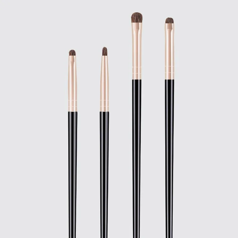 Make-up Kwasten 4-delige set Oogschaduw Neusschaduw Zacht haar Gezicht Cosmetica Mengen Smudge Shader Brush Beauty Tools Kits