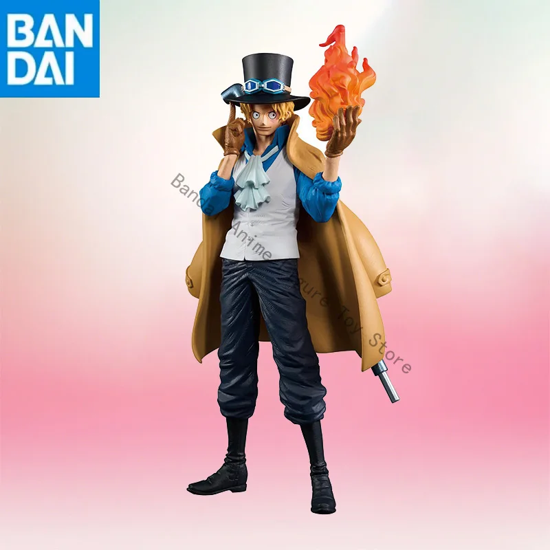 

in stock Original Genuine BANDAI NAMCO BANPRESTO ONE PIECE KING OF ARTIST Sabo PVC 23cm Figure model Collector Figurine Toy gift