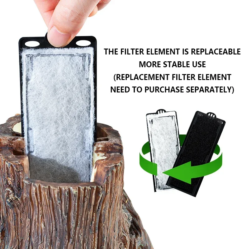 

Turtles Resin Landscaping Filters Amphibious Low-Water Filters Bionic Rock Landscaping Eco-Filter Systems Aquarium Accessories