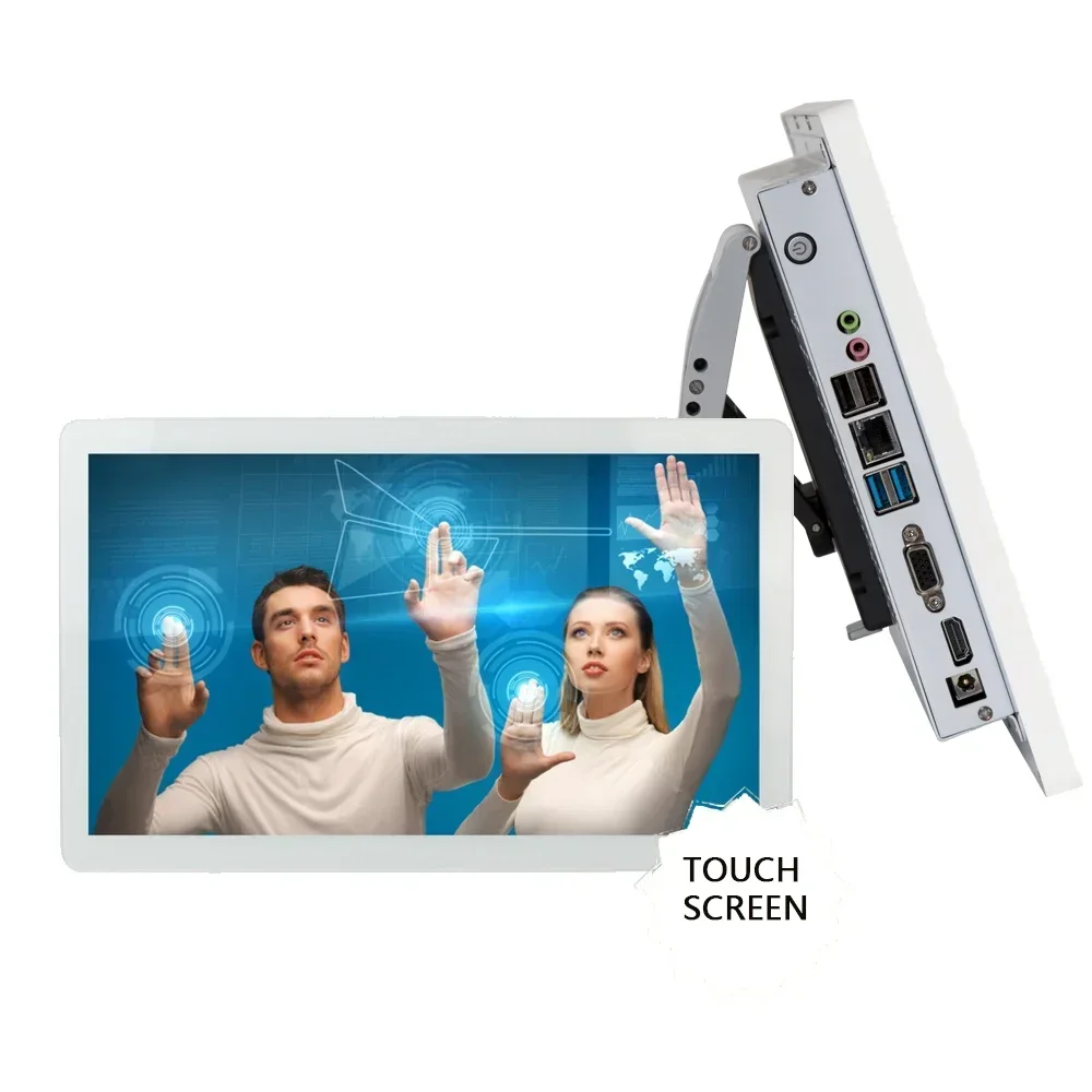 Wholesale Price Multi Points Interactive LCD Flat Panel Display All in One PC Capacitive Touch Screen