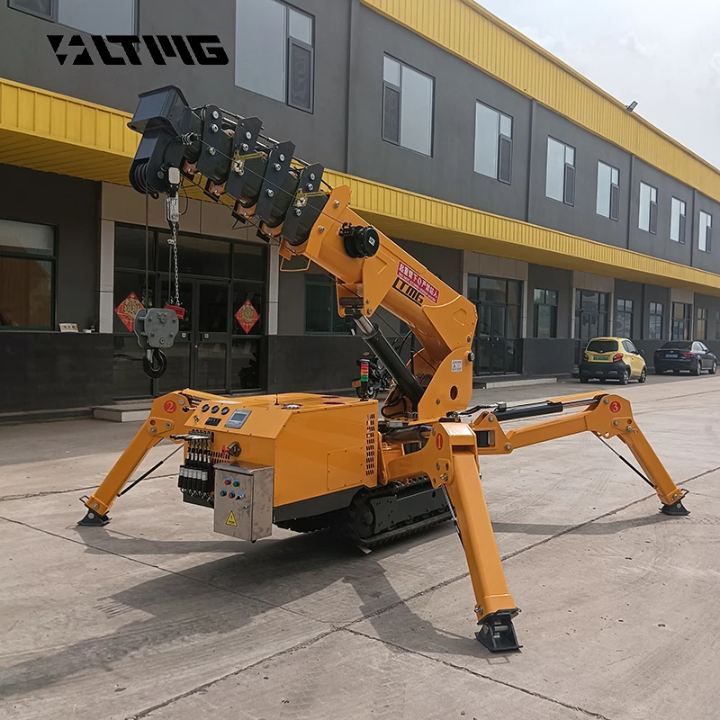 LTMG Spider Crane 3ton 5 Tons 8t آلات رفع الديزل الكهربائية Spider Crawler للبيع #5