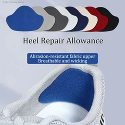 4 stücke Sport Schuhe Reparatur Aufkleber Wildleder Ferse Schutz Anti-Verschleiß Reparatur Löcher Selbst-klebe Patches Einlegesohlen Pad fuß Pflege Einsatz