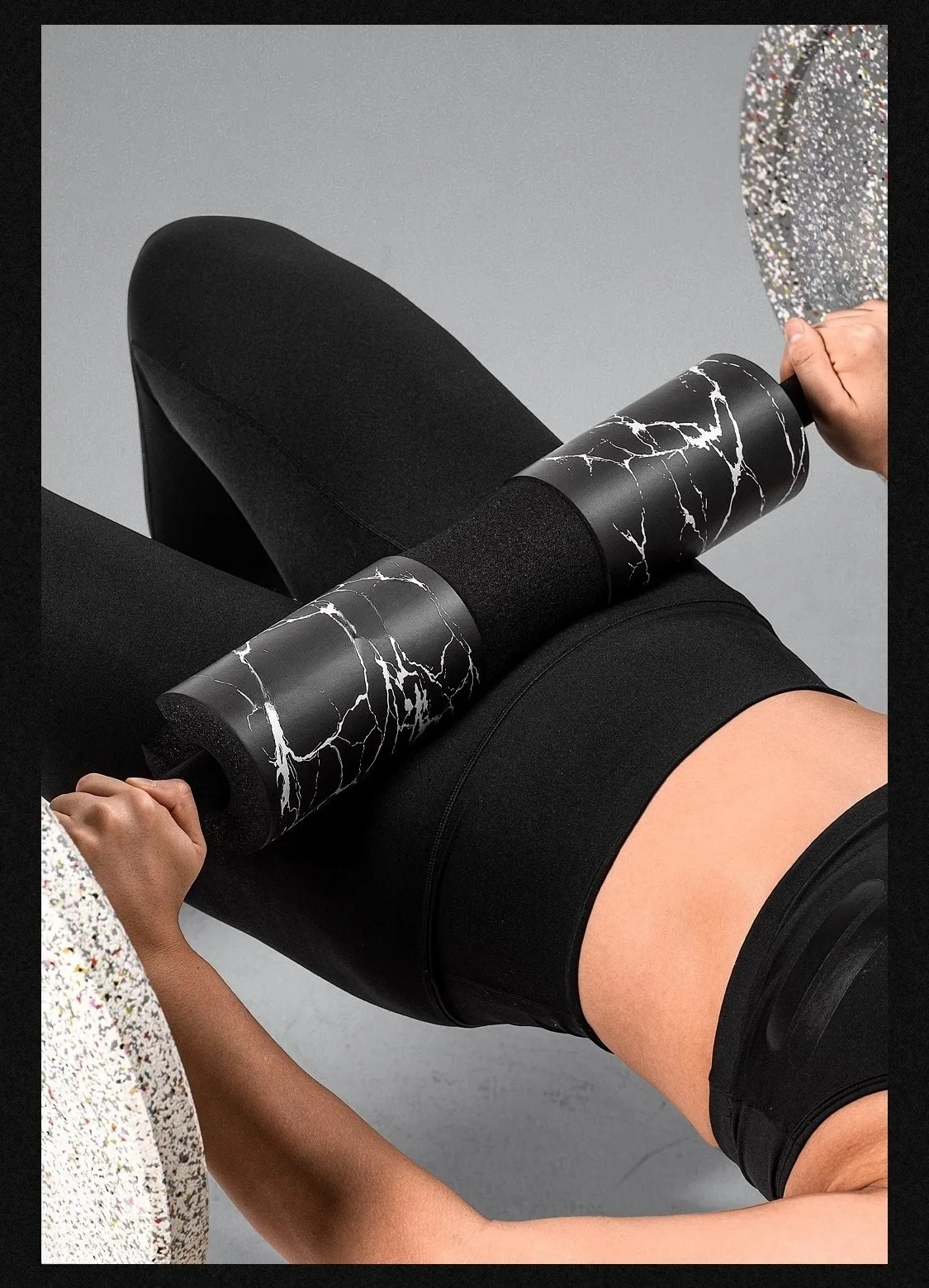 Rutschfeste Langhantel-Schulterpolster Fitness-Studio Verdickte Gewichtheben-Kniebeugen-Krafttraining Hantel-Nackenstütze Schutzpolster – Detail 3