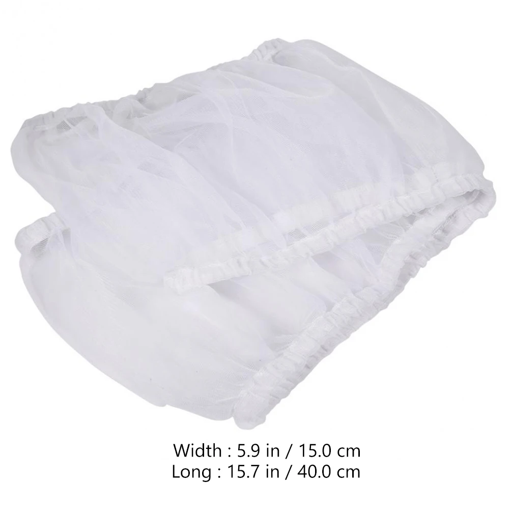 

Bird Cage Cleaning Accessory Birdcage Skirt for Messy Birds Long Tail Mesh Catcher Skirts Cover