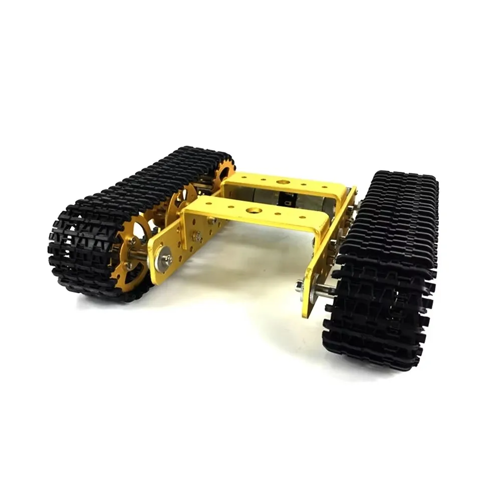 WiFi Robot Tank Chassis Robot Car Model Controlled by Android Apple Mobile Phone based on Nodemcu ESP8266 Board Kit