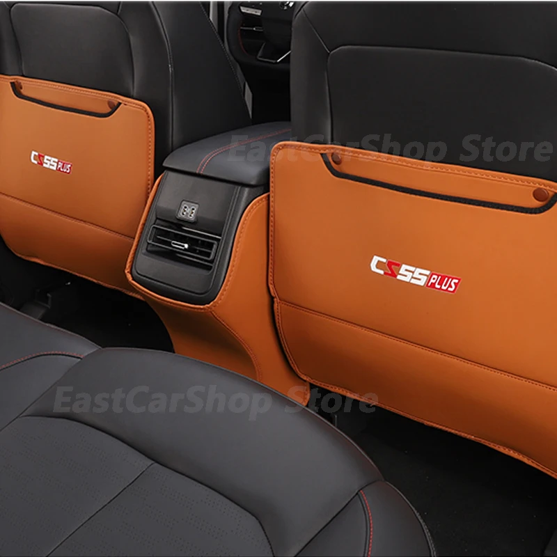 

For Changan CS55 Plus 2022 2023 Car Rear Seat Anti-Kick Pad Rear Seats Cover Air Outlet Anti-kick Protective Pad Mat Accessories