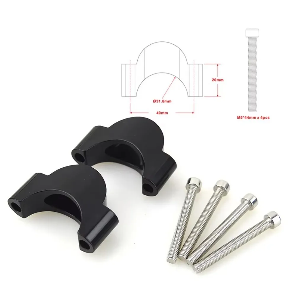 

Кронштейн руля MTB из алюминиевого сплава 31,8 мм 20 мм, проставка для шоссейного велосипеда, поднимающая прокладка, удлиненный кронштейн, наборы прокладок для подъема