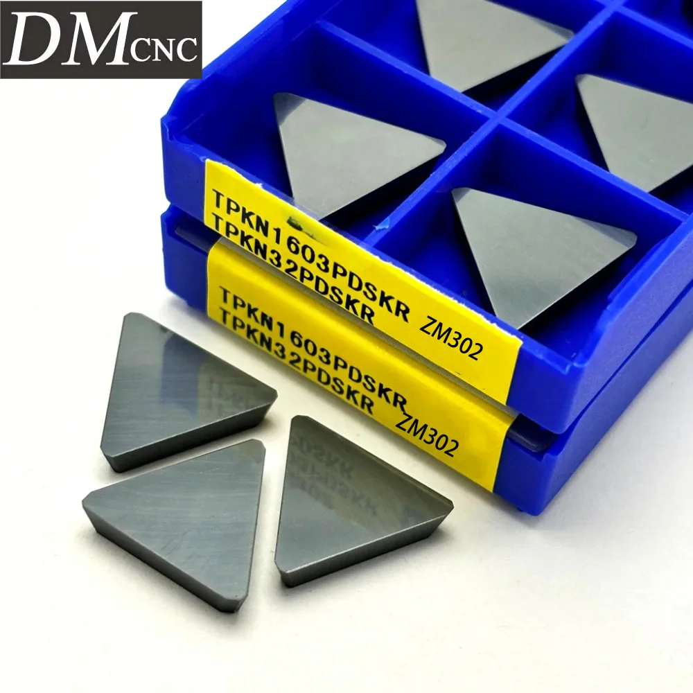 

TPKN1603PDSKR ZM302 TPKN 1603 PDSKR ZM302 carbide inserts milling inserts tool CNC Indexable Cutting Turning cutter lathe Tool