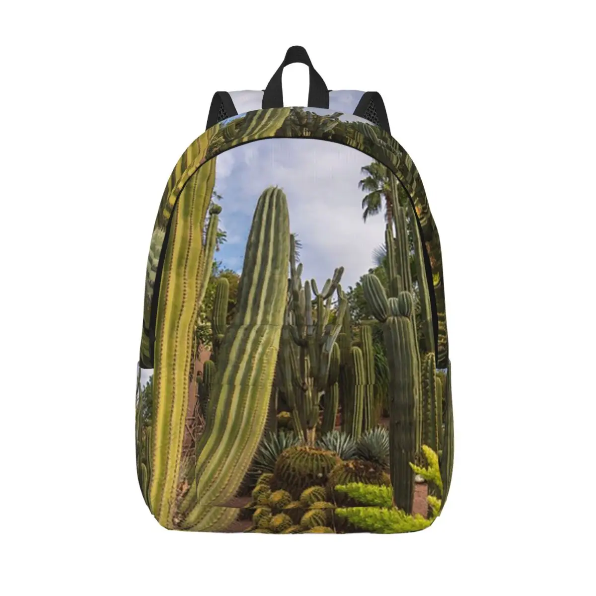 

Cactus And Tropical Palms Garden Backpack Student Boys Girls BookBag Kids School Bag Laptop Shoulder Bags for Men Women