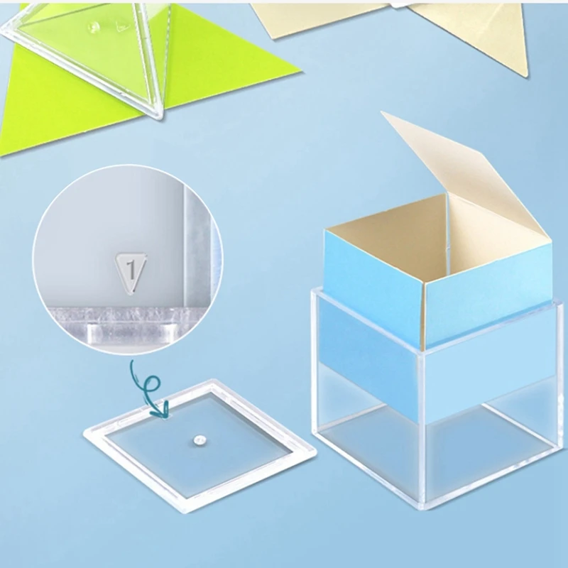 Kinderen 3D Geometrische Blokken Wiskunde Speelgoed Afneembare Kubus Gebied Uitbreiden Parochie Leermaterialen Zintuiglijk Educatief Speelgoed