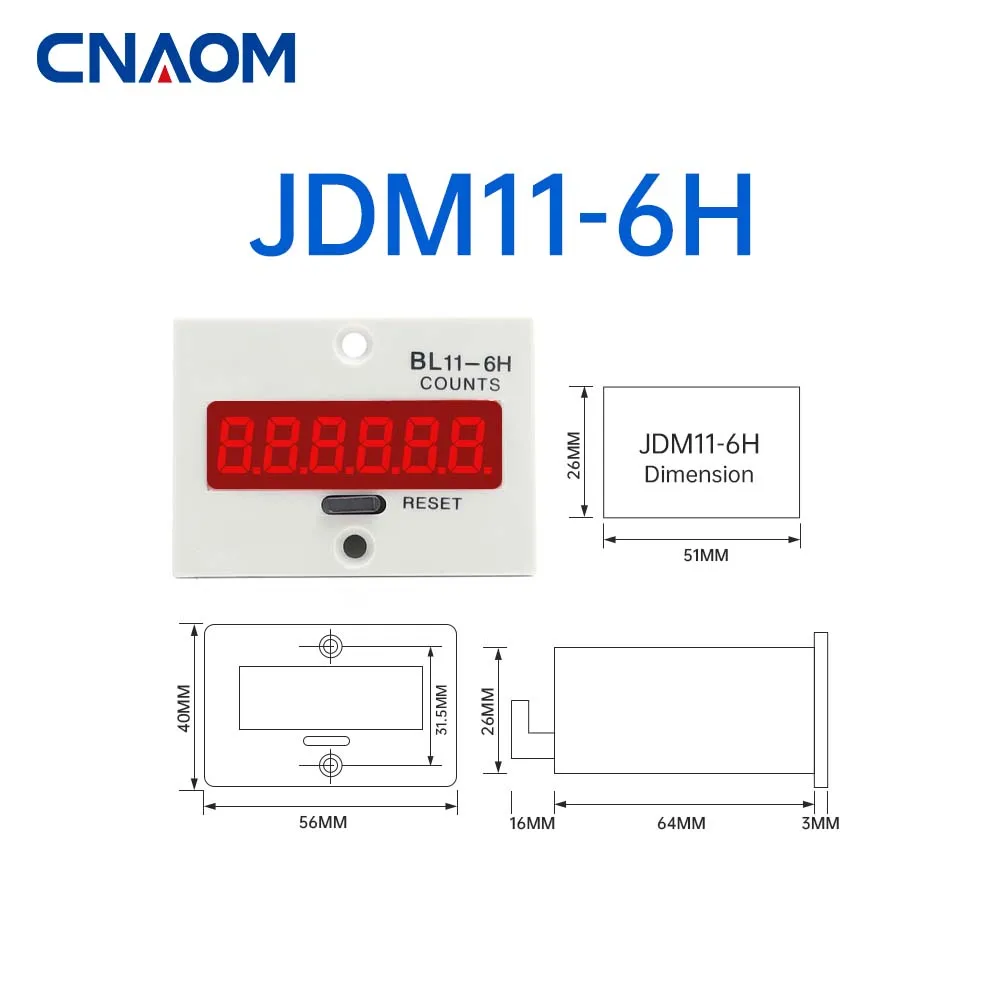 Cnaom JDM11-6H 6-Di…