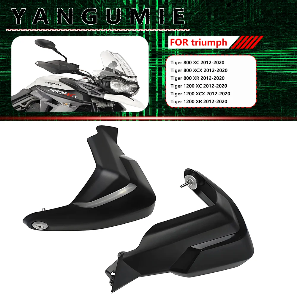 Windproof Handguard Cover For Tiger  800XC/XR/XCX 1200 XC/XR/XCX  2012-2020, Motorcycle All-Weather Hand Protector Parts