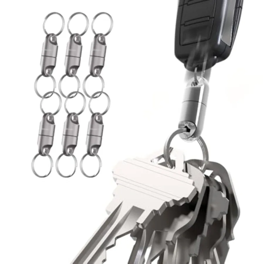 

Магнитный держатель для ключей KeySmart MagConnect для сумок и автомобильных ключей - съемный брелок с быстрым креплением