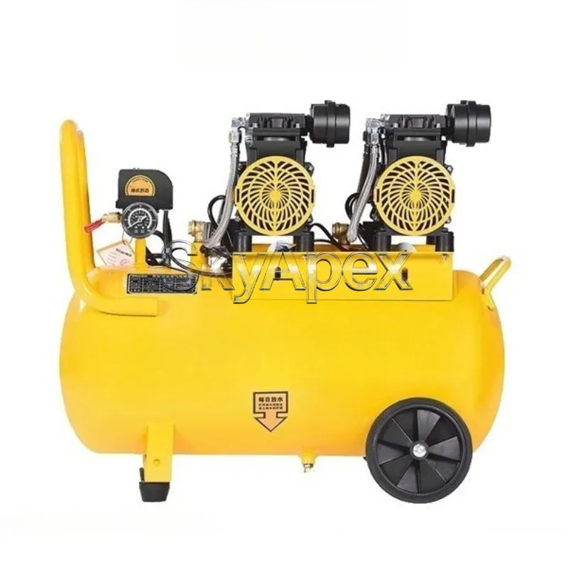 Small Oil Free Silent Air Compressor Woodworking Paint Portable Air Compressor Industry-Specific Equipment