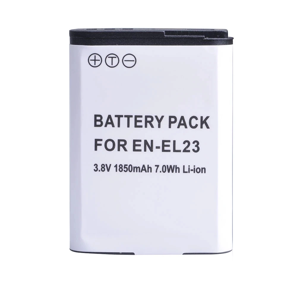 1850mAh EN-EL23 ENEL23 EN EL23 Rechargeable Battery+LED USB Chager for Nikon COOLPIX B700 P900s P900 P610s P610 P600 S810c